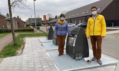 ondergrondse afvalcontainers