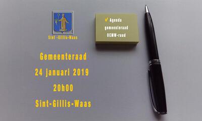 Gemeenteraad 24 januari 2019