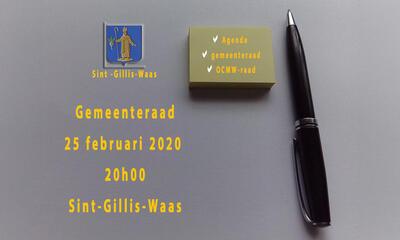 Gemeente- en OCMW-raad 25 februari 2021