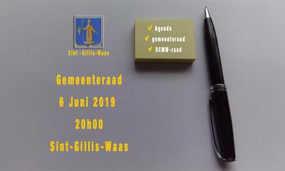 Gemeenteraad 6 juni 2019