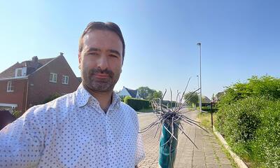 Koen met staalsplinters