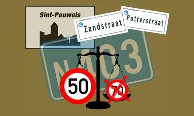 Potterstraat - Zandstraat - Sint-Pauwels