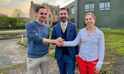 Nico, Koen en Lauren