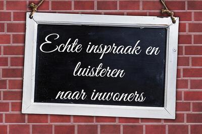 Echte inspraak