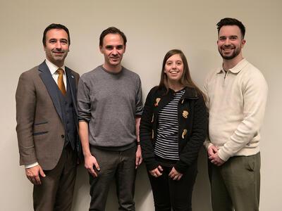 Koen, Nico,Lauren en Stijn