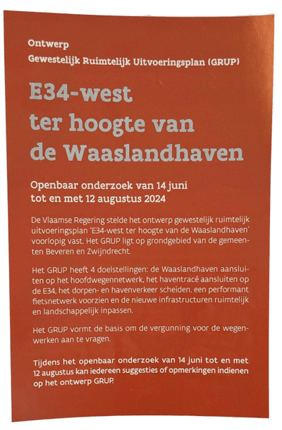 Afrit E-34 Waaslandhaven