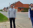 Koen en Nico in de Polderstraat
